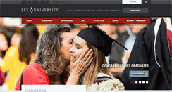 Desktop Screenshot of leeuniversity.edu